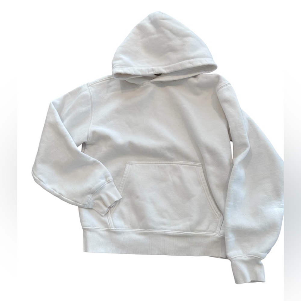 Aritzia White Women's Pullover Hoodie - Picture 2 of 13